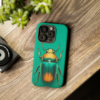 Green Beetle Tough Case