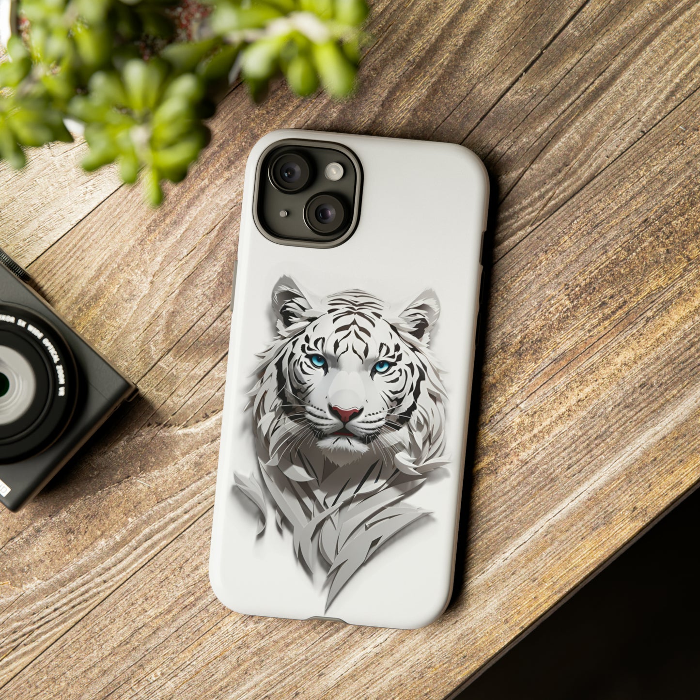 White Tiger Tough Case