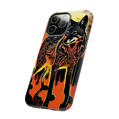 Fiery tail Tough Case