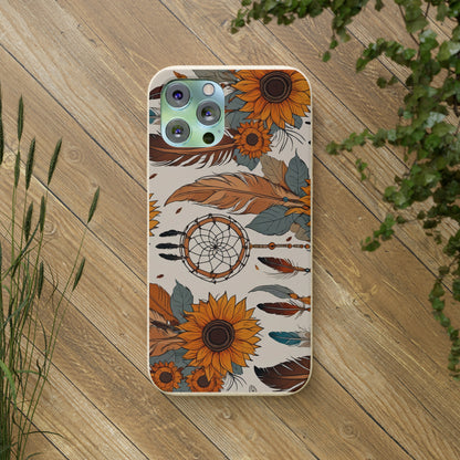 Floral Art Biodegradable Case