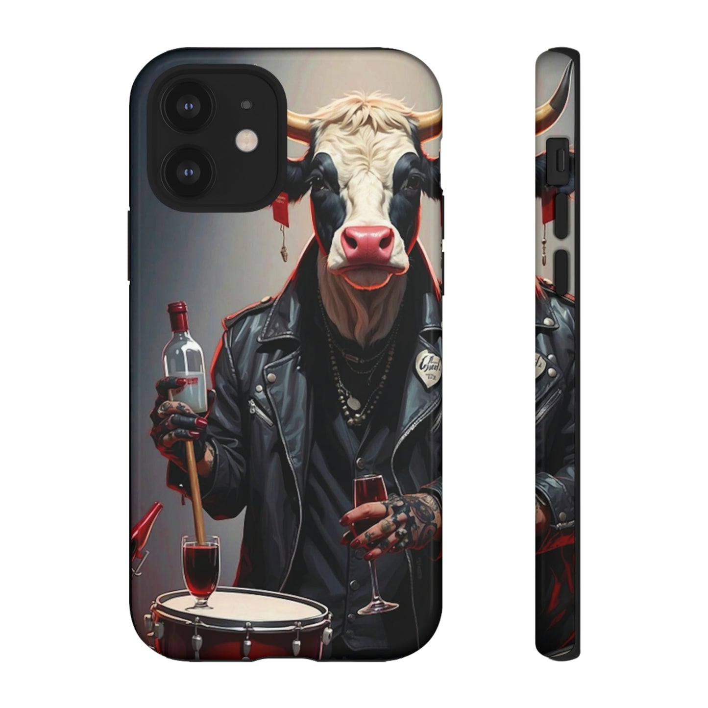 Drummer Moo Tough Case