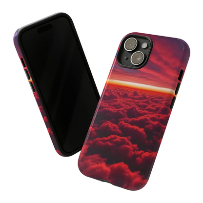 Red Clouds Tough Case