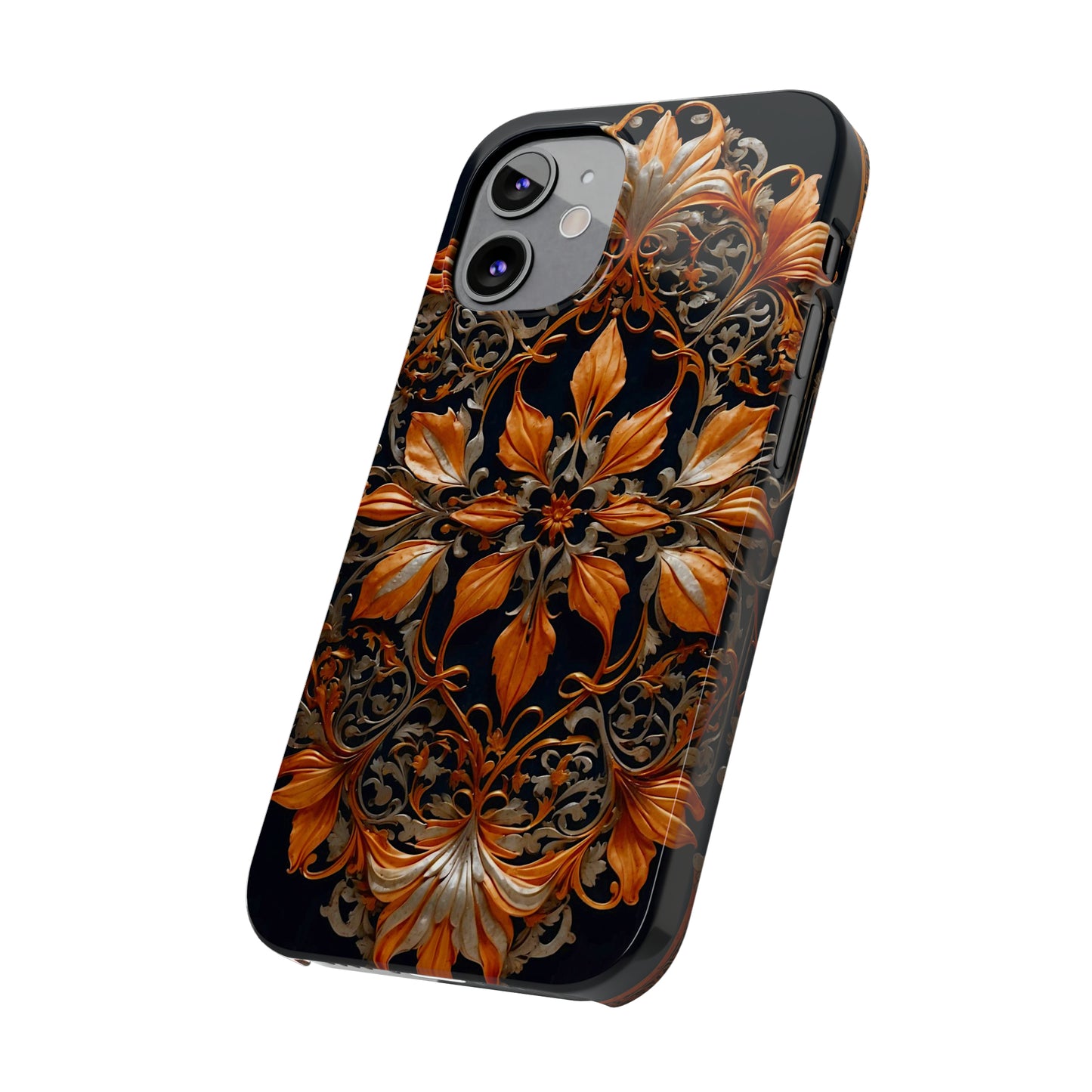 Floral Symphony Slim Phone Case - Colorwink