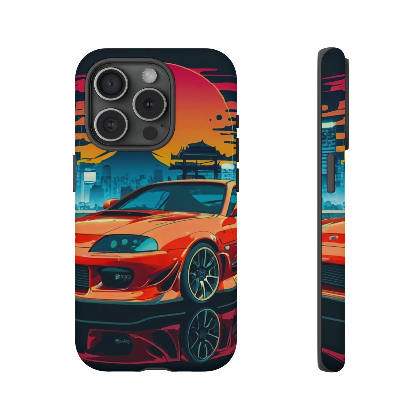 Anime Neon Car Tough Case