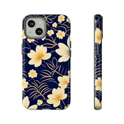 White Flower Art Tough Case