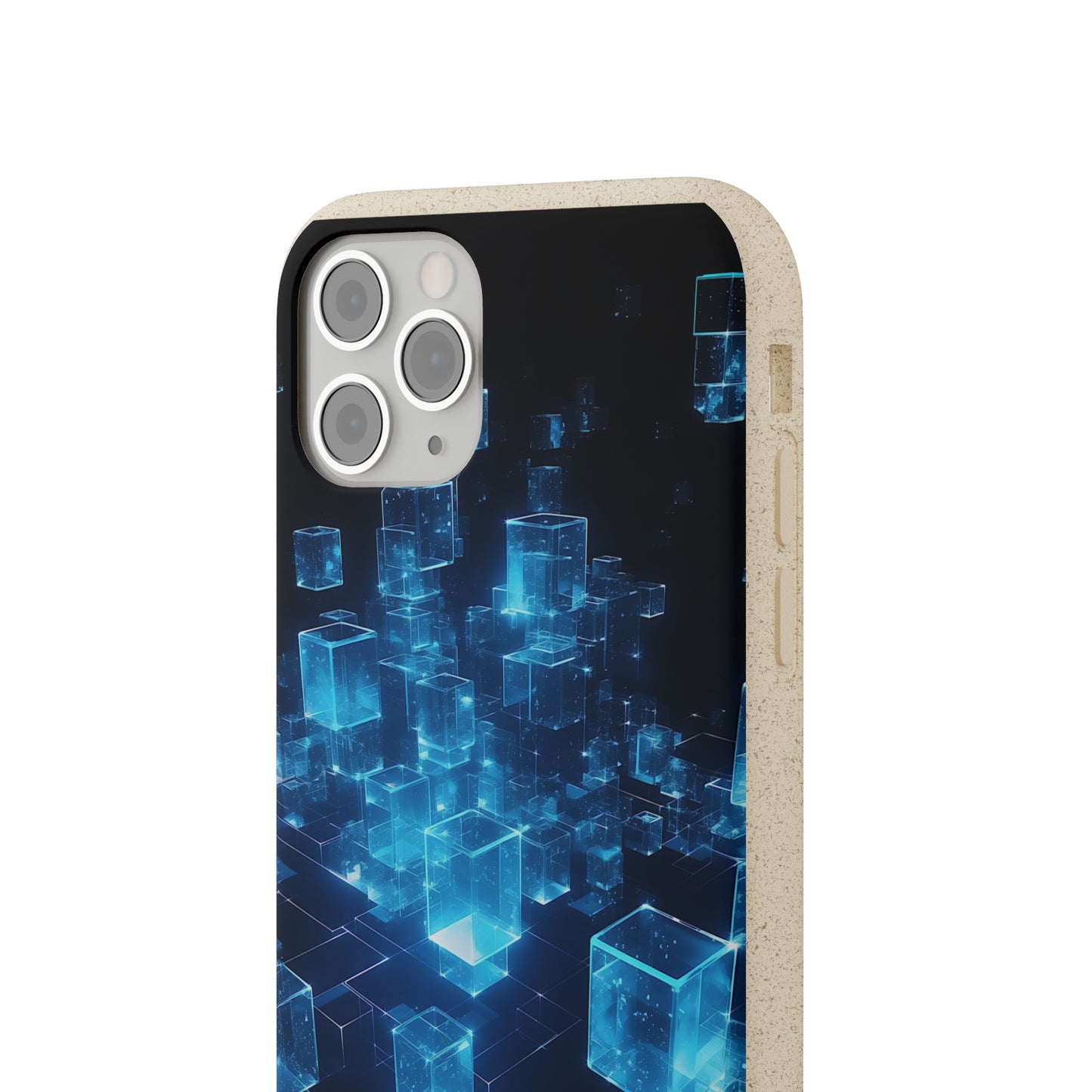 Pixelated Biodegradable Case