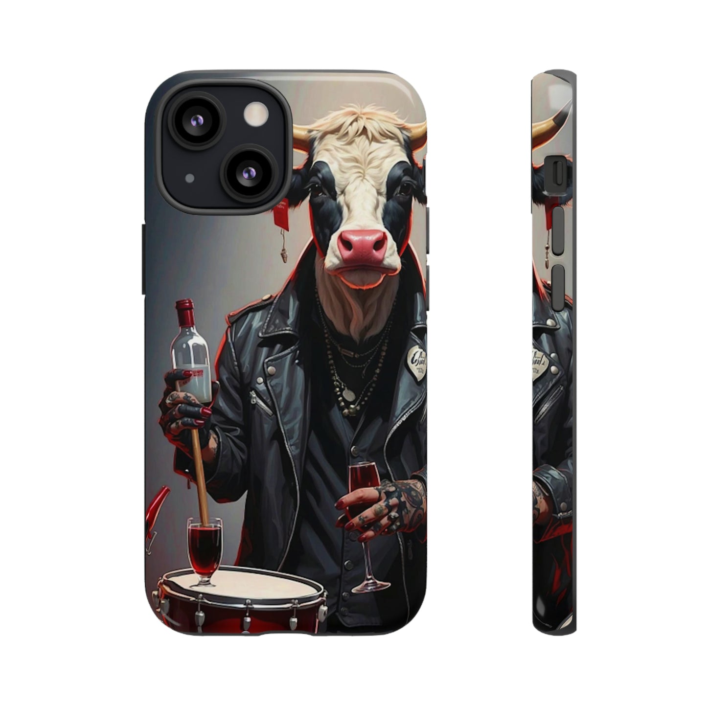 Drummer Moo Tough Case