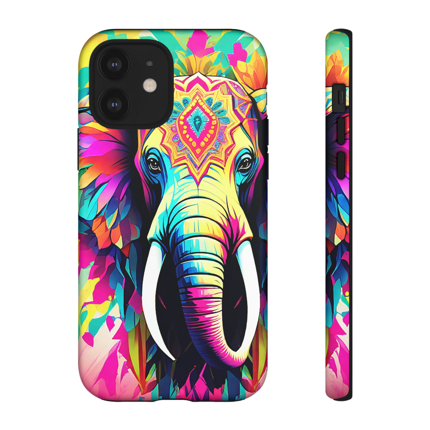 Psychedelic Elephant Tough Case