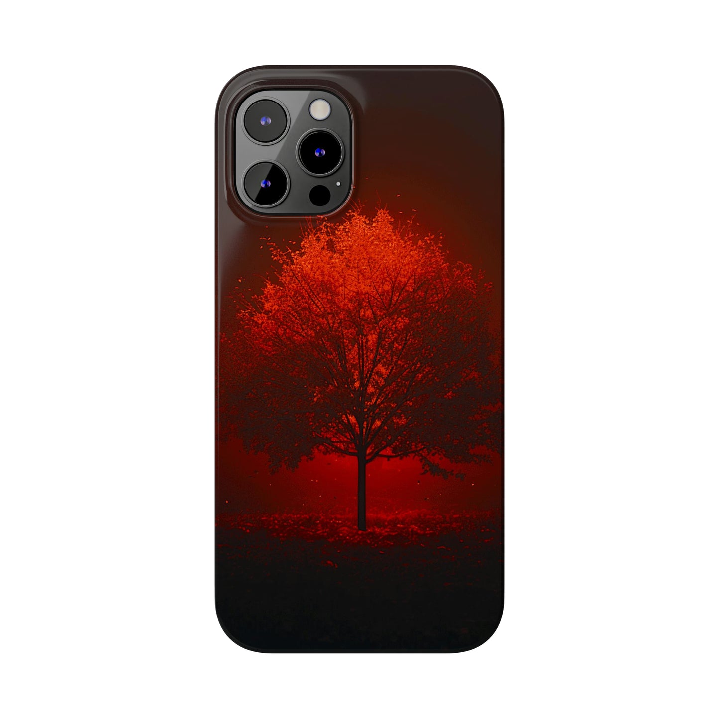 Red Tree Slim Phone Case - Colorwink