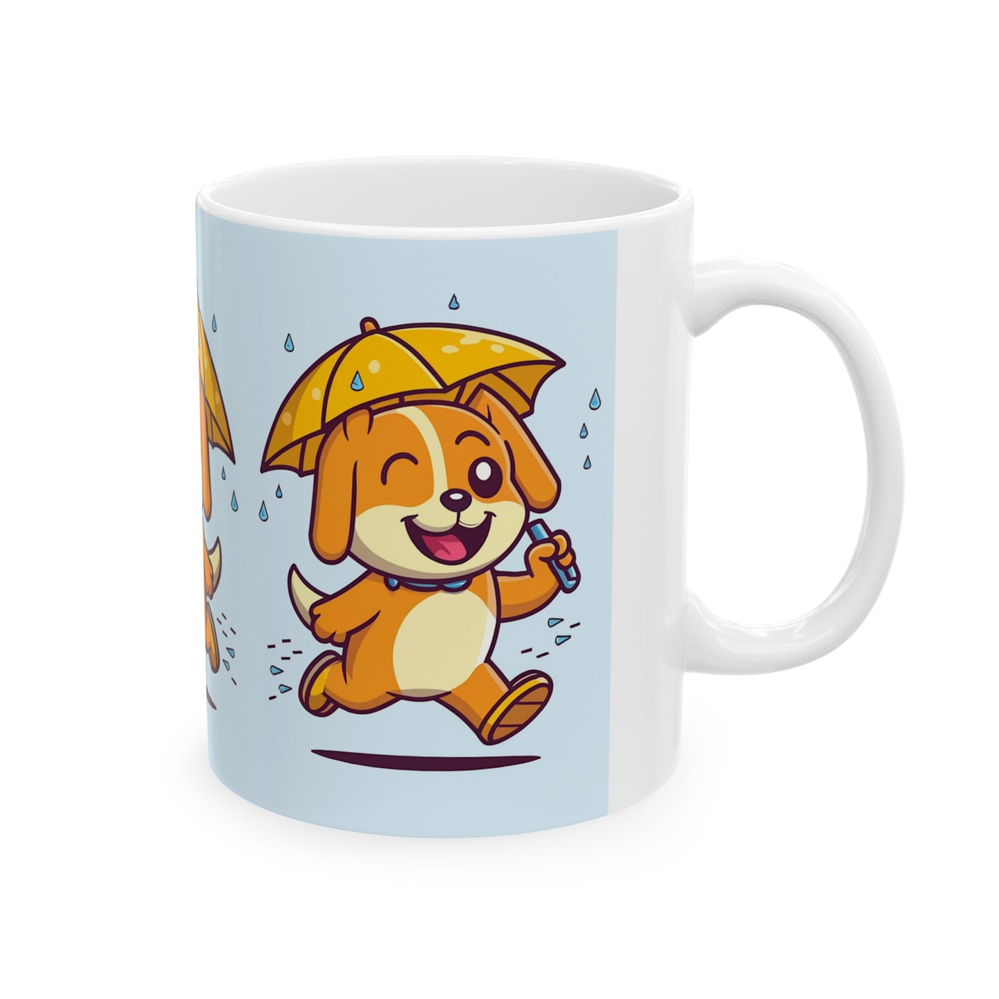 Running Pup Coffee Mug