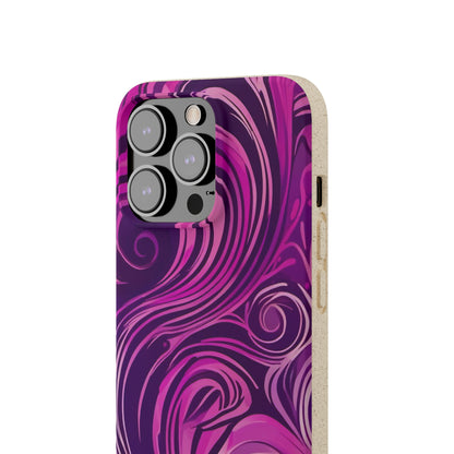 Abstract Illusions Biodegradable Case