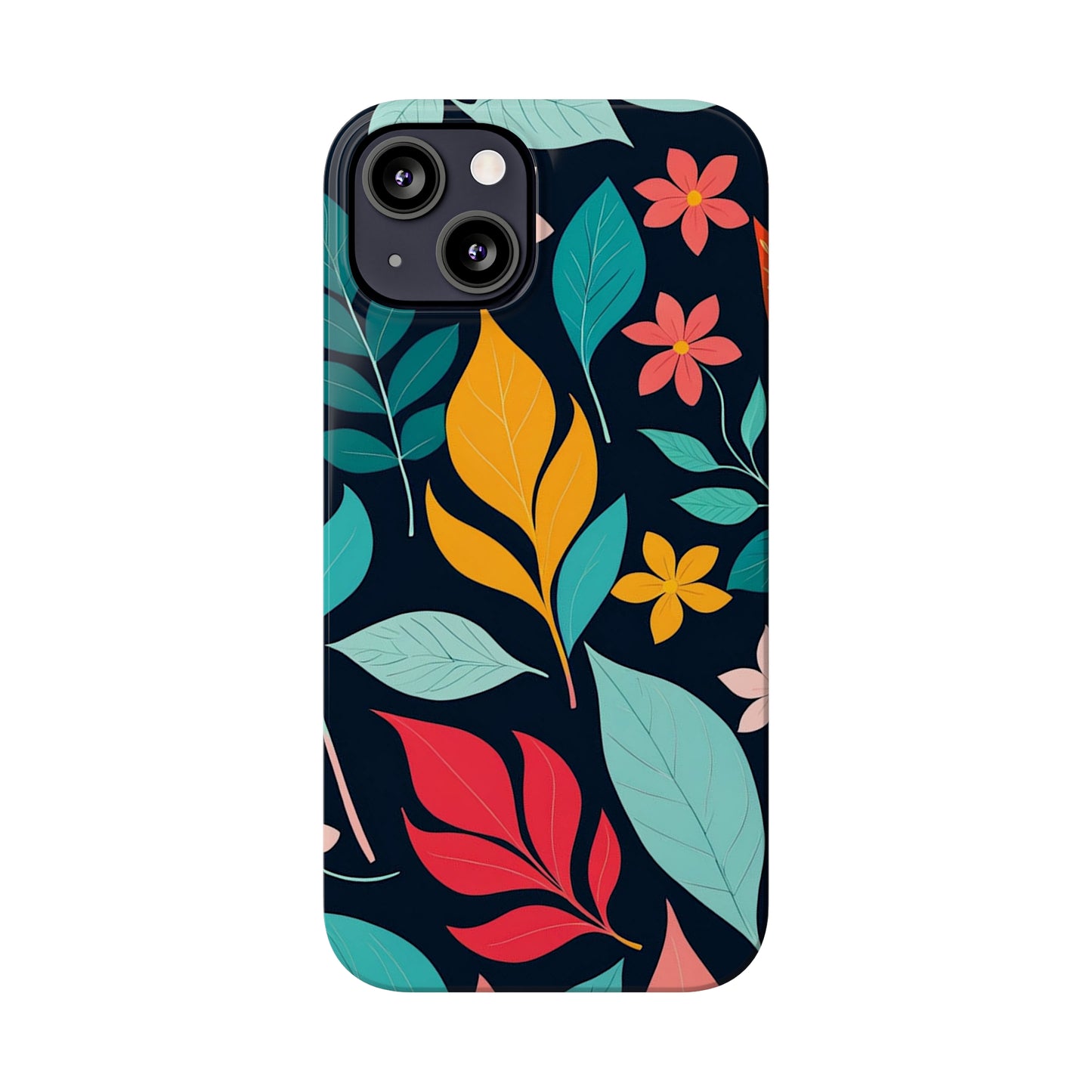 Flower Leaf Slim Phone Case