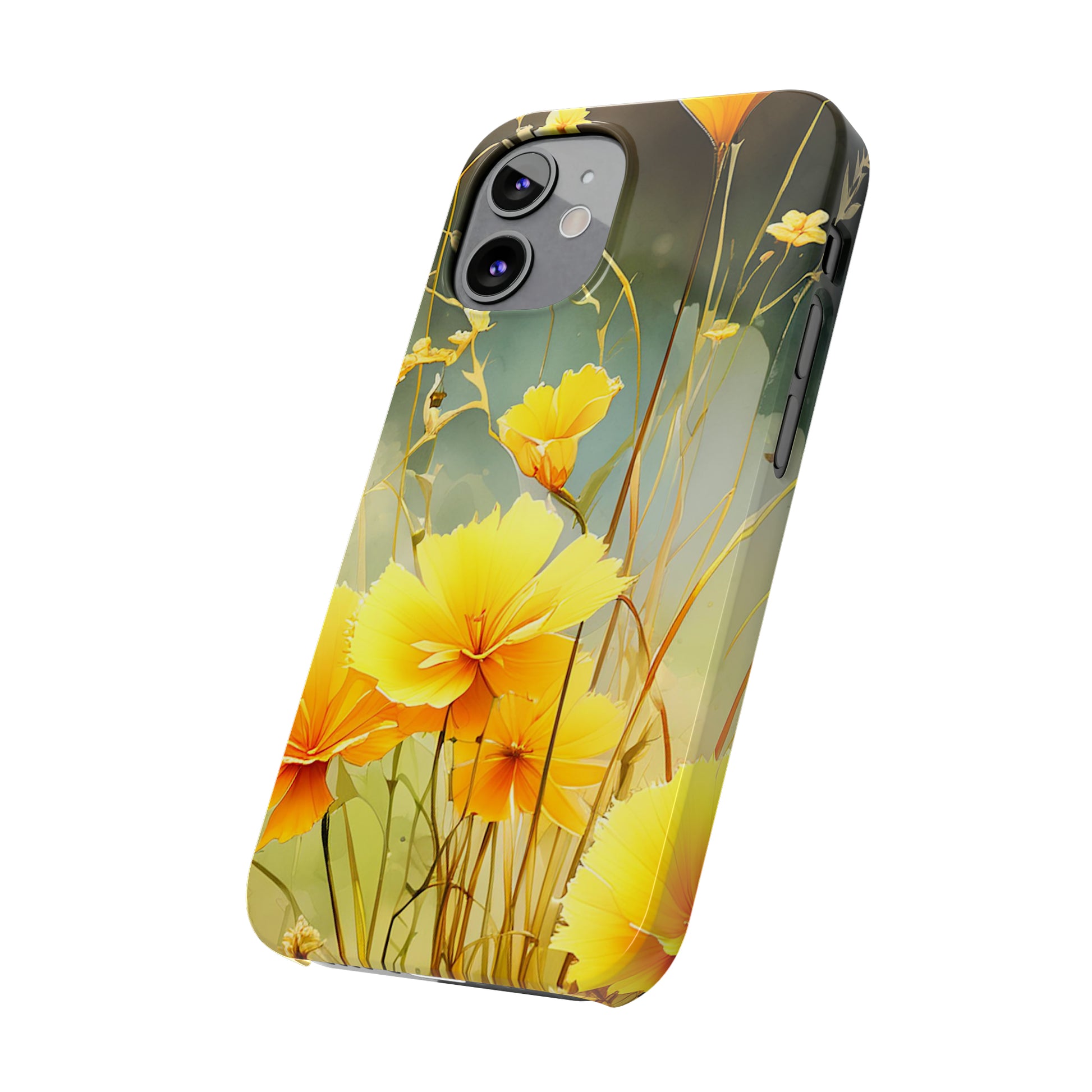 Wild Flower Slim Phone Case - Colorwink