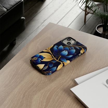 Blue Design Pattern Tough Case