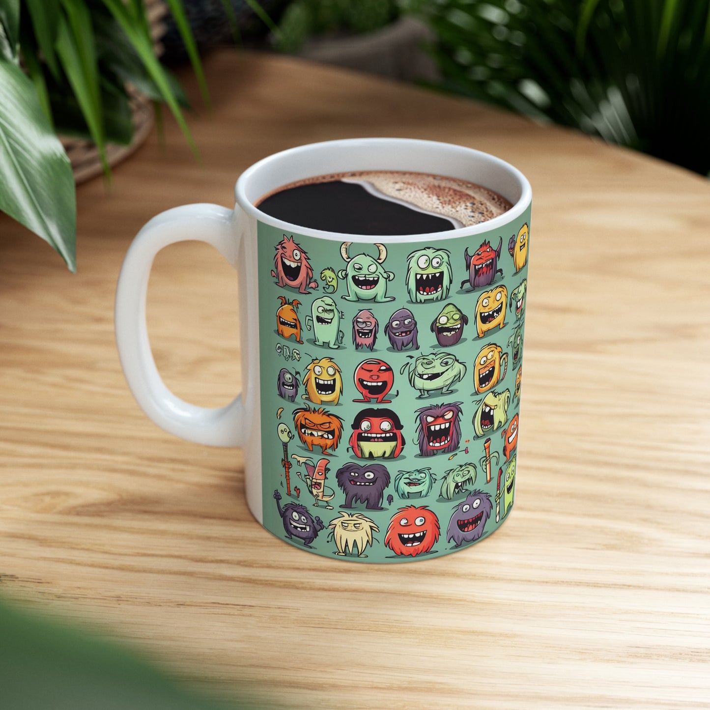 Friendly Monsters Coffee Mug