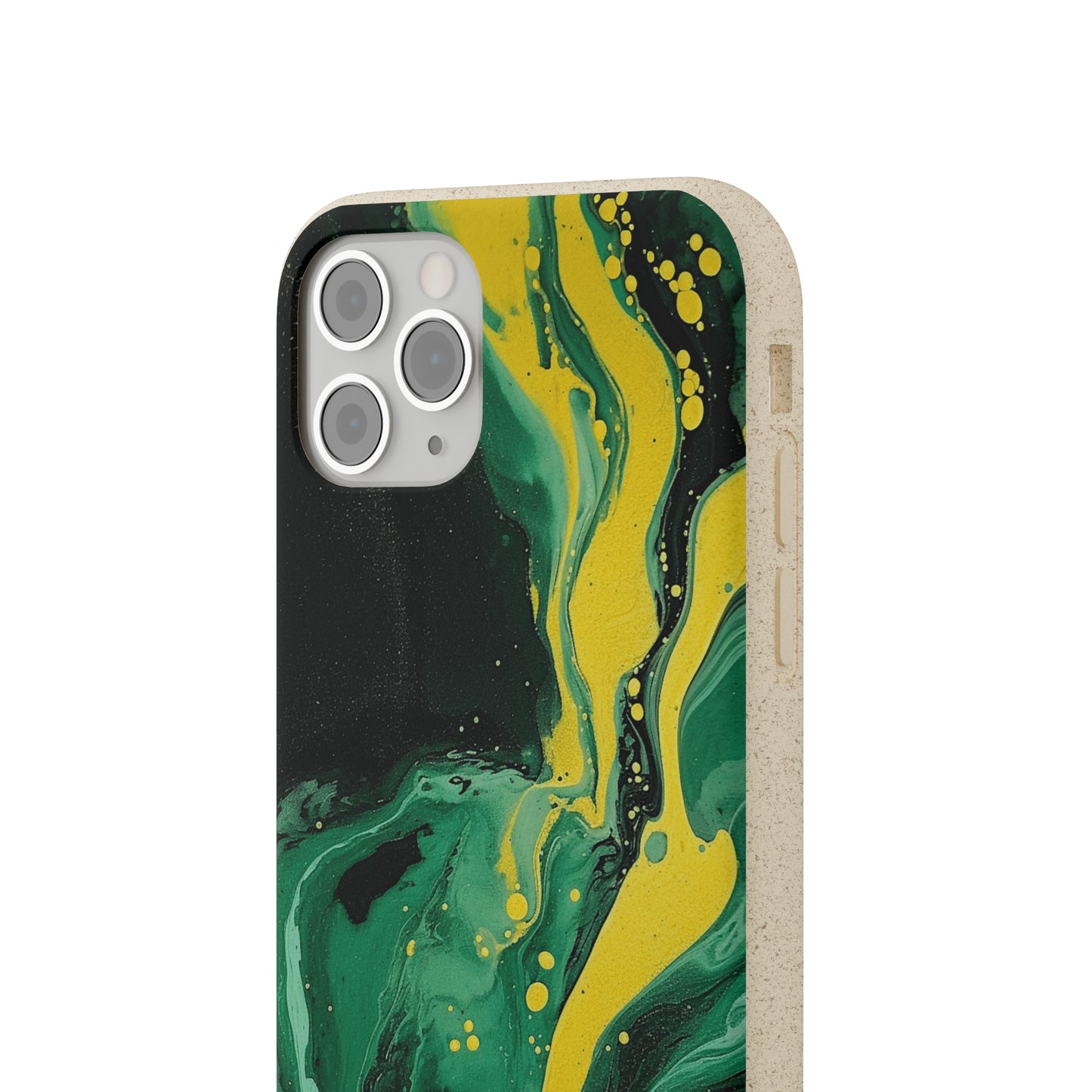 Swirling Shadows Design Biodegradable Case