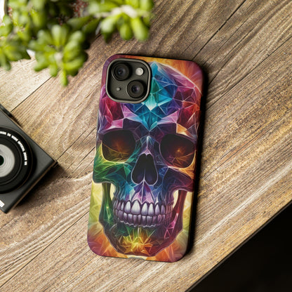 Psychedelic Skull Tough Case