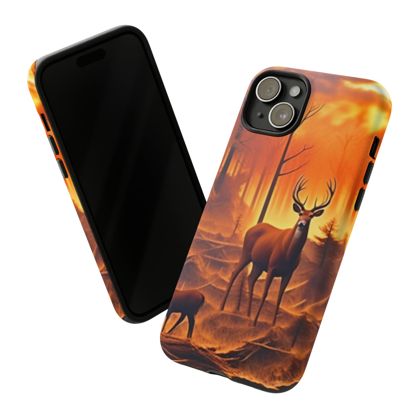 Deer Painting Tough Case