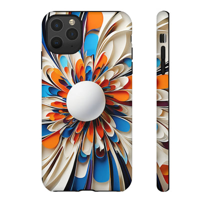 White Flower Tough Case