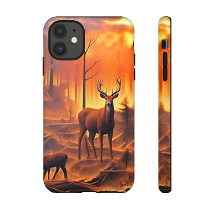 Deer Painting Tough Case