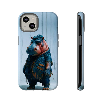 Tired Hippo Tough Case