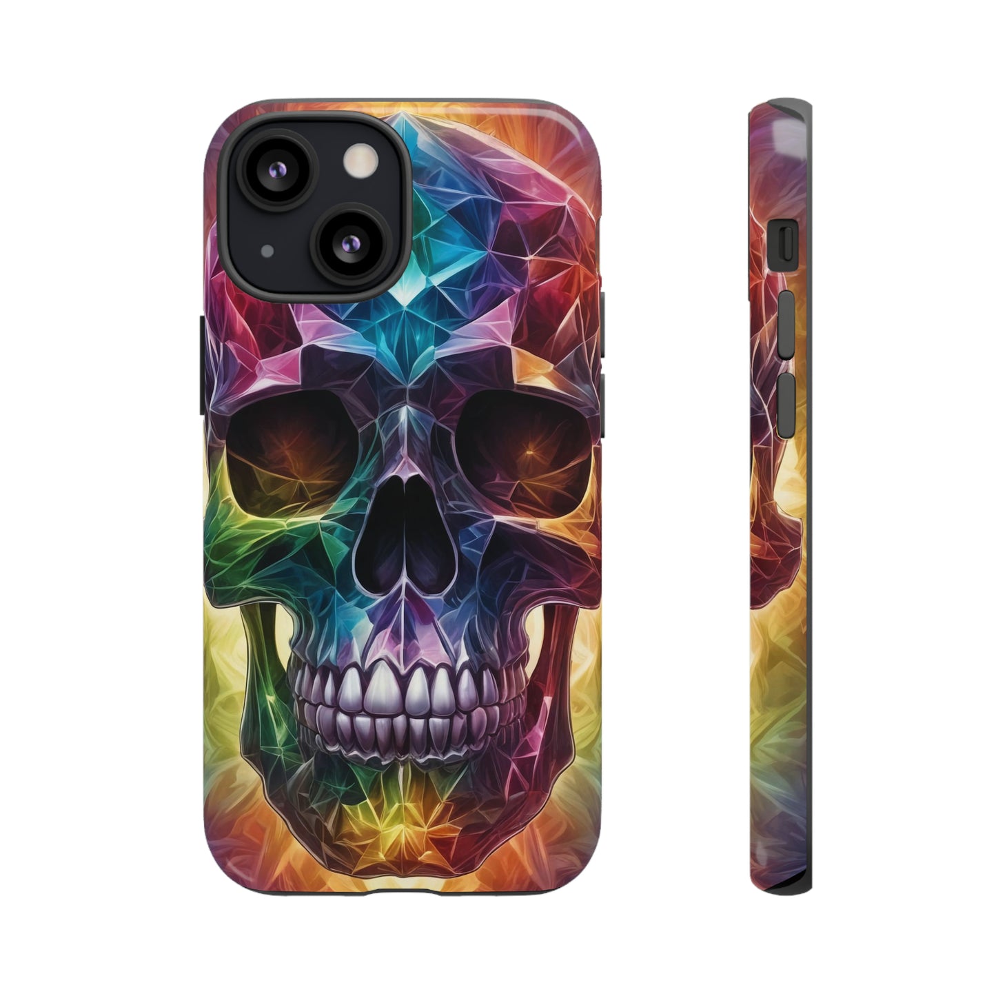 Psychedelic Skull Tough Case