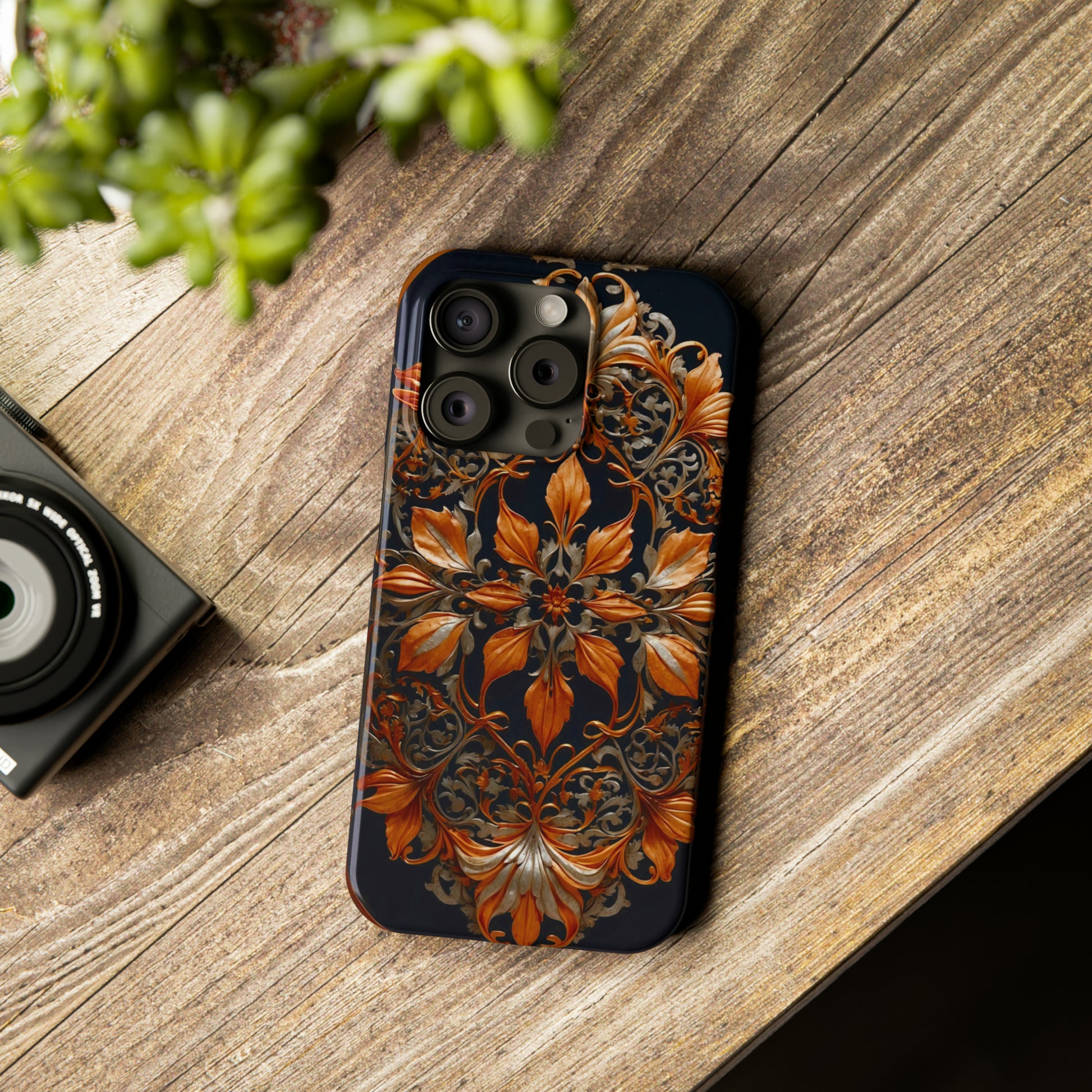 Floral Symphony Slim Phone Case - Colorwink