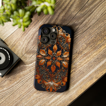 Floral Symphony Slim Phone Case - Colorwink