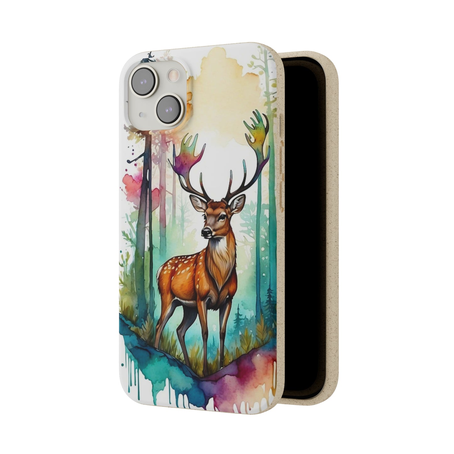 Forest Majesty Deer Biodegradable Case