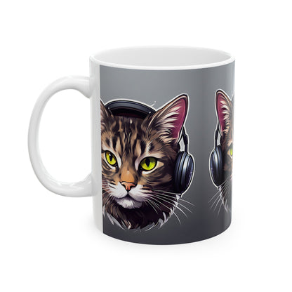 Chilling Kitty Coffee Mug