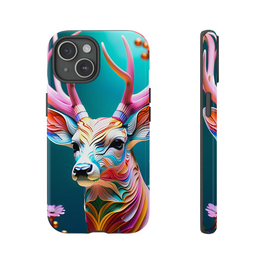 Colored Deer Tough Case