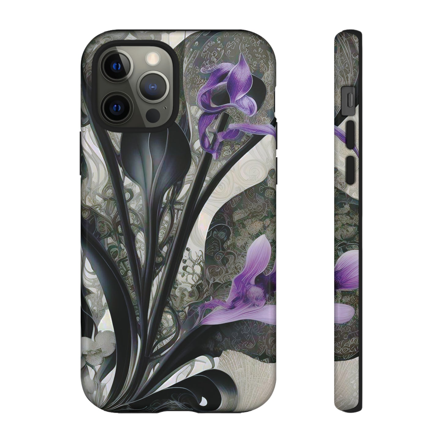 Black Orchid Tough Case