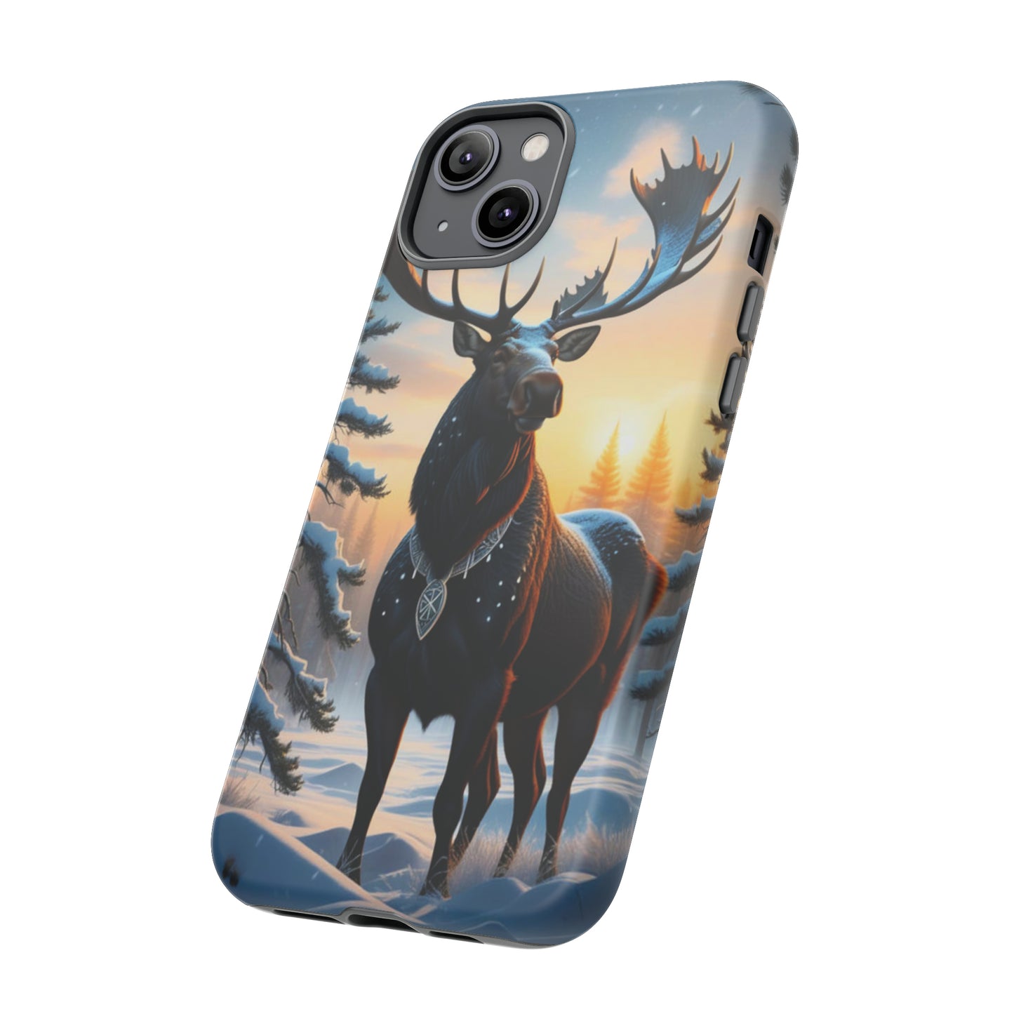 Winter Moose Tough Case