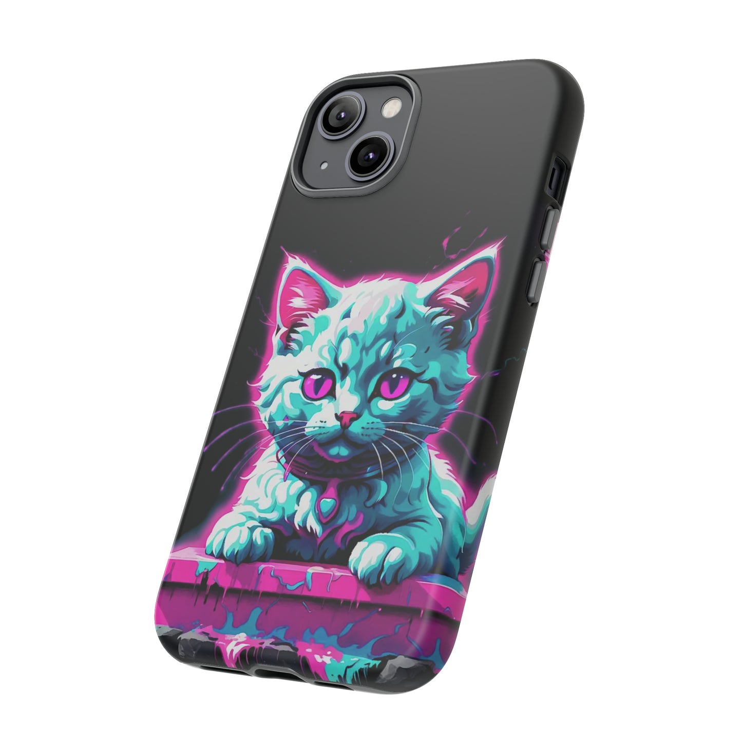 Neon Cat Tough Case