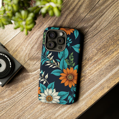 Flower Designs Pattern Tough Case