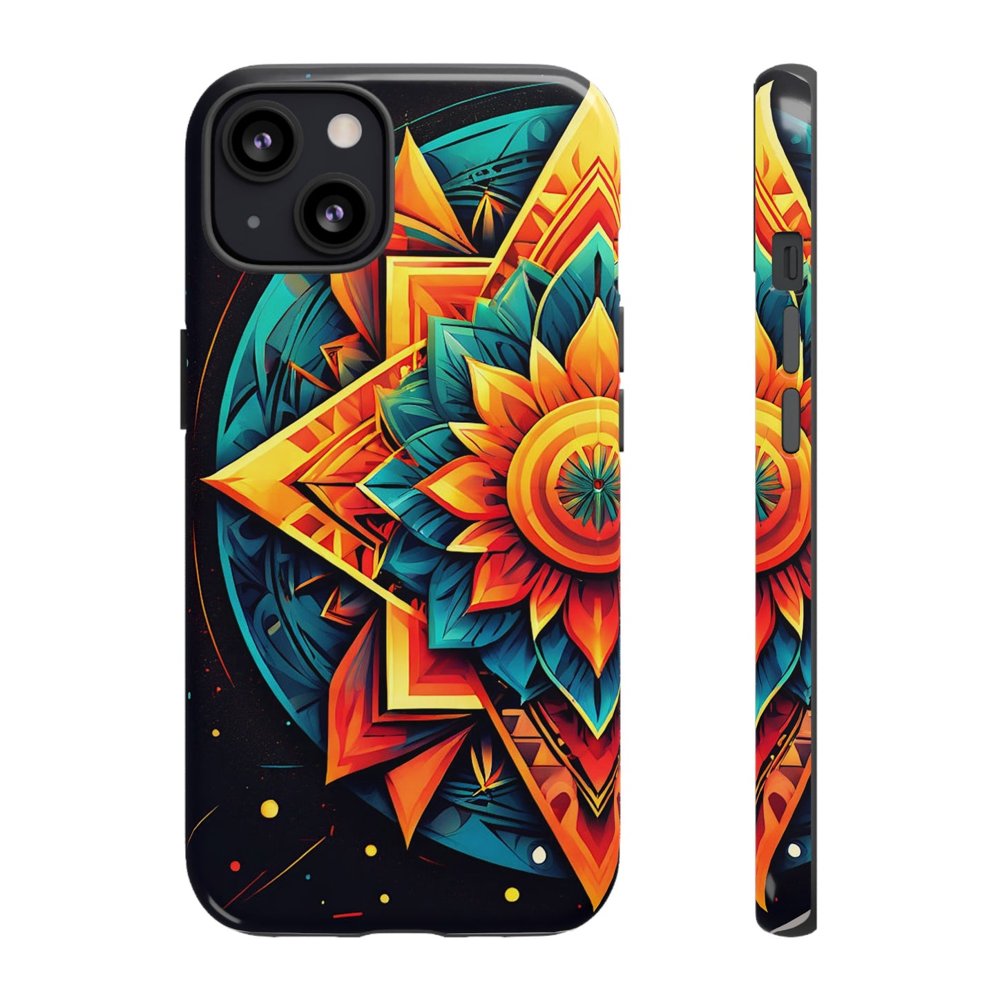 Hemispherical Floral Tough Case