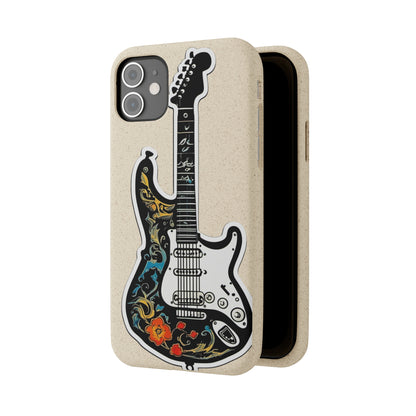 Artistic Guitar Trendy Biodegradable Cases