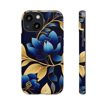 Blue Design Pattern Tough Case