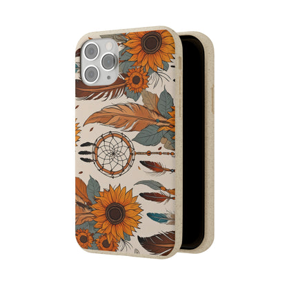 Floral Art Biodegradable Case