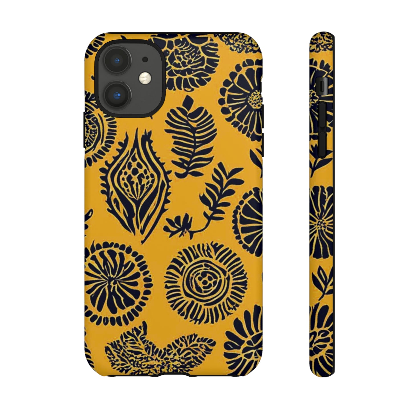 Yellow Pattern Tough Case