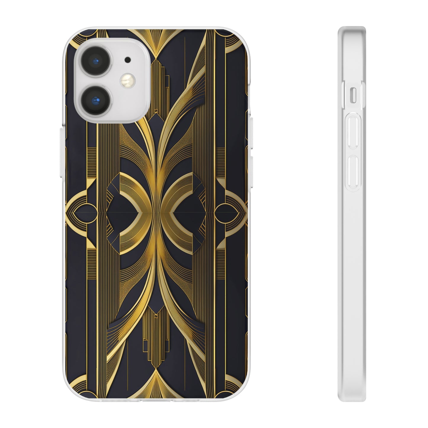 Abstract Golden Flexi Case