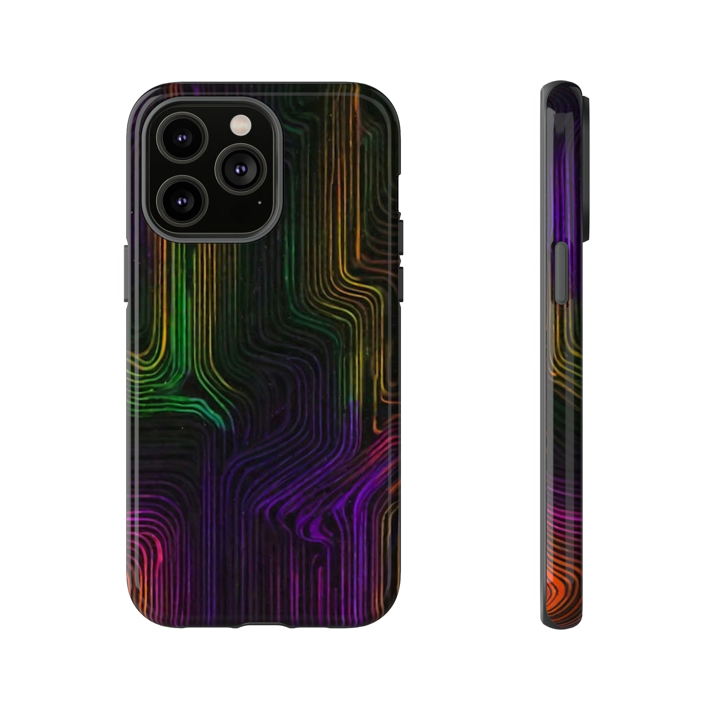 Violet Art Pattern Tough Case