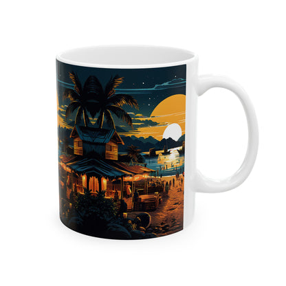 Sunset at Beach Coffee Mug