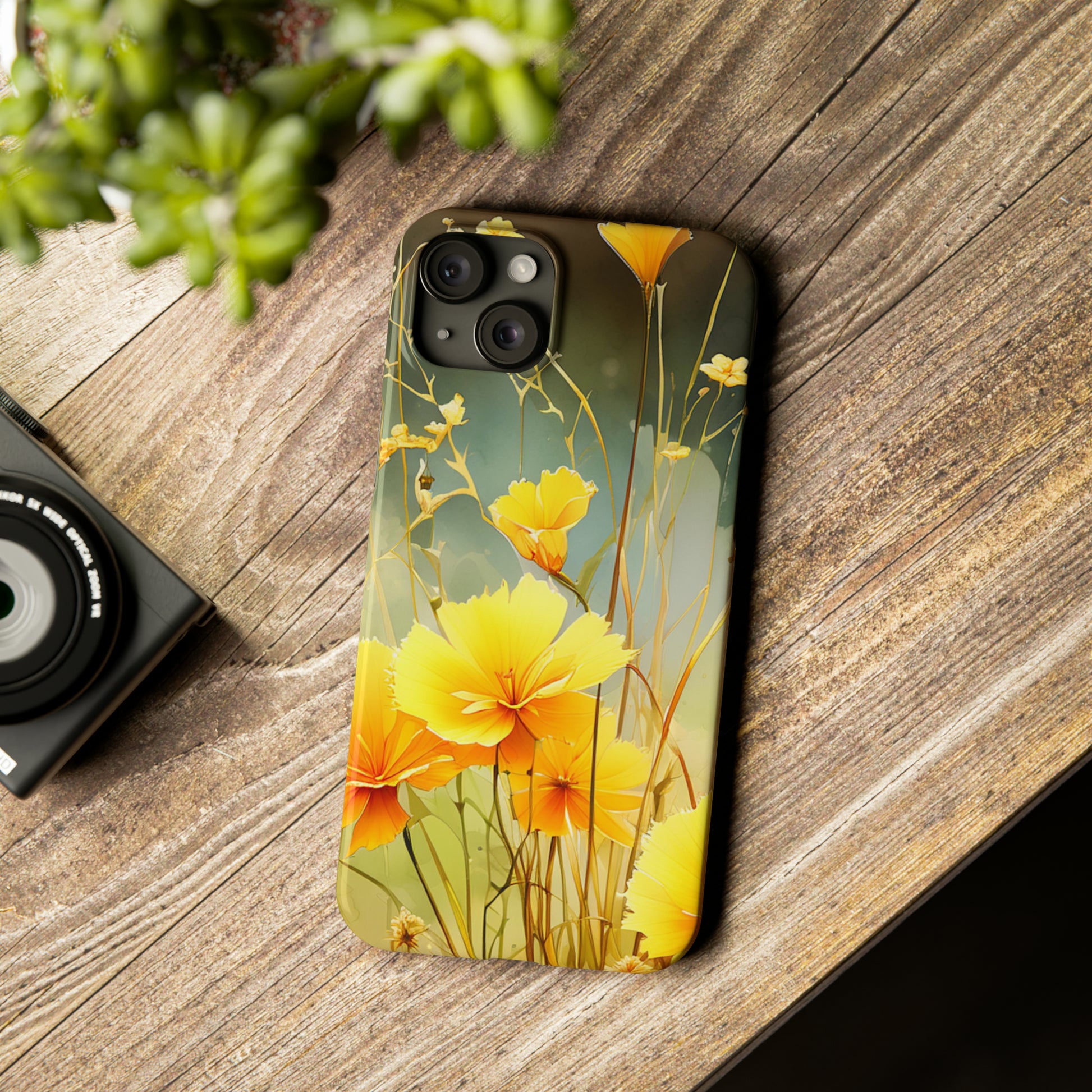 Wild Flower Slim Phone Case - Colorwink