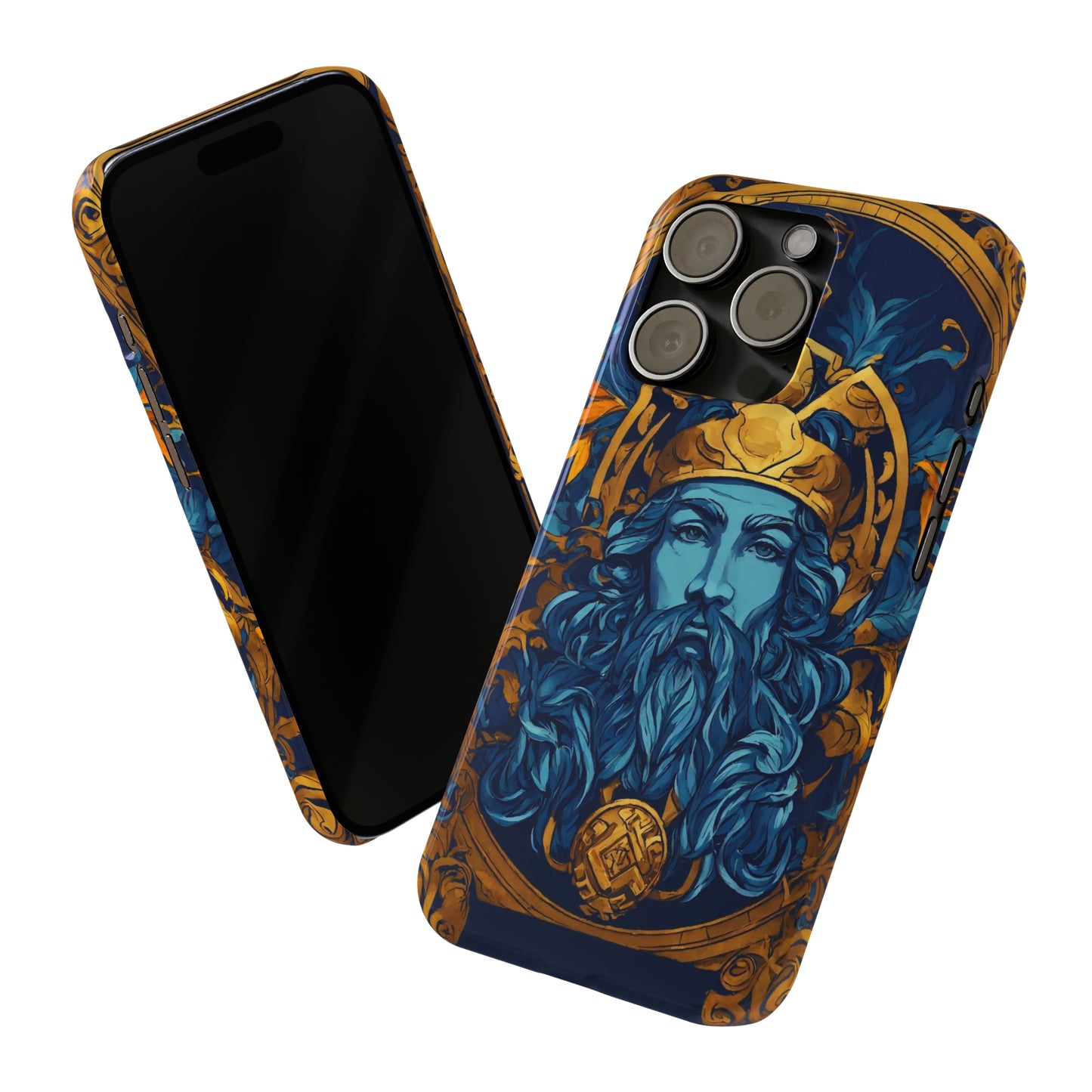 Greek God Slim Phone Case - Colorwink