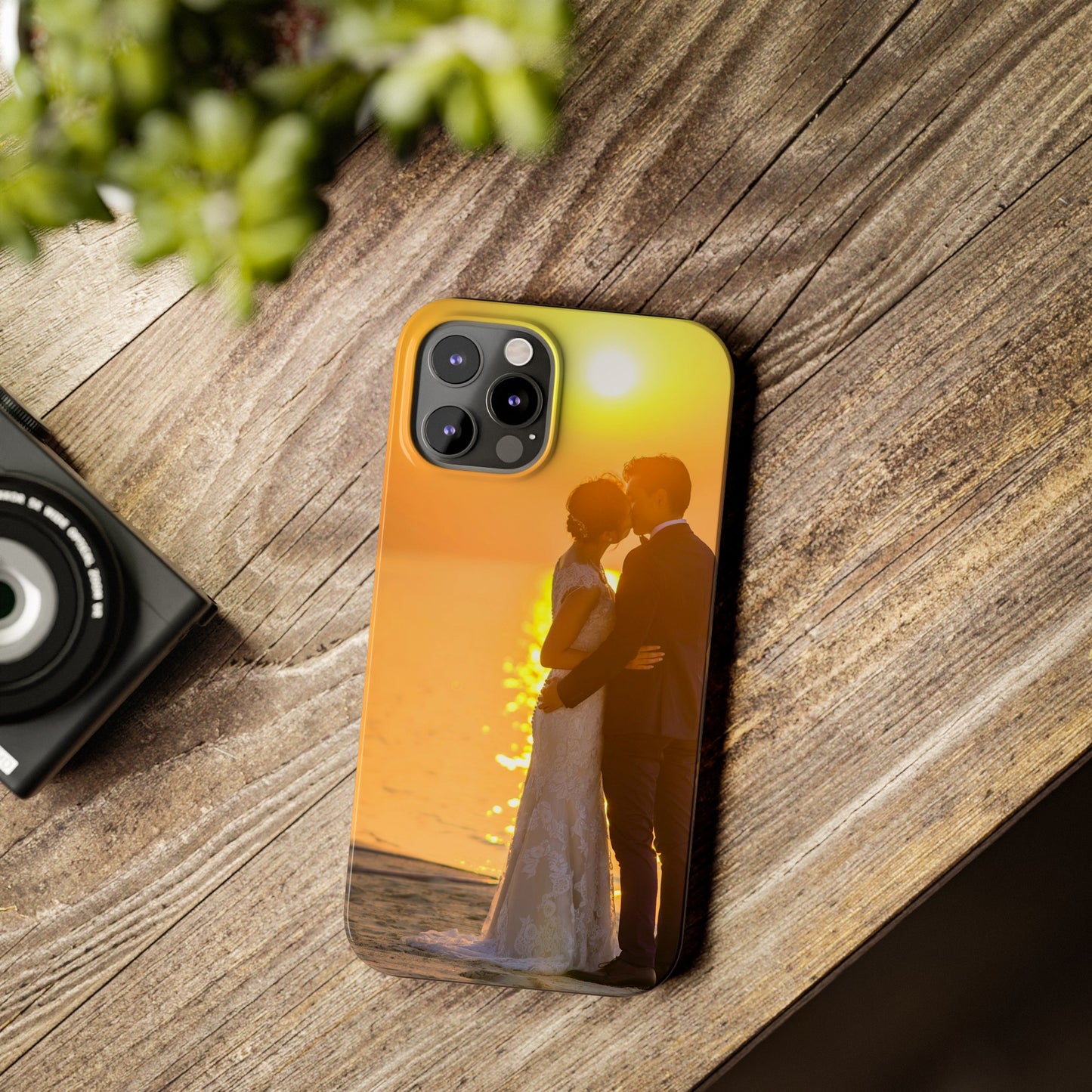 Just Married Slim Phone Case