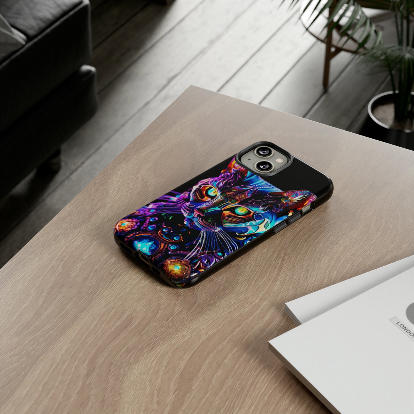 Psychedelic CAT Tough Case