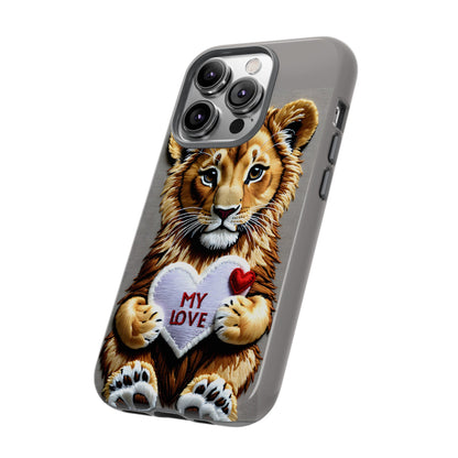 Love Lion Cub Tough Case