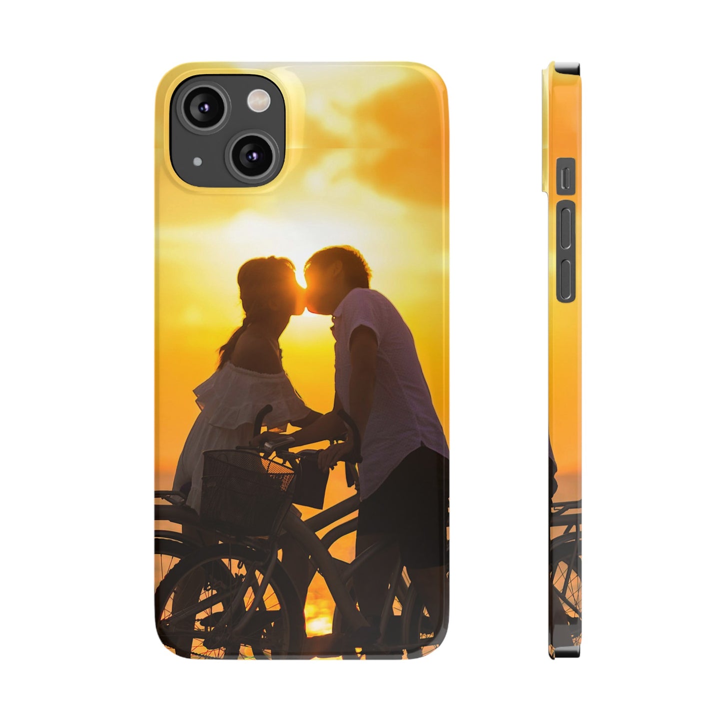 Sunset Kiss Slim Phone Case