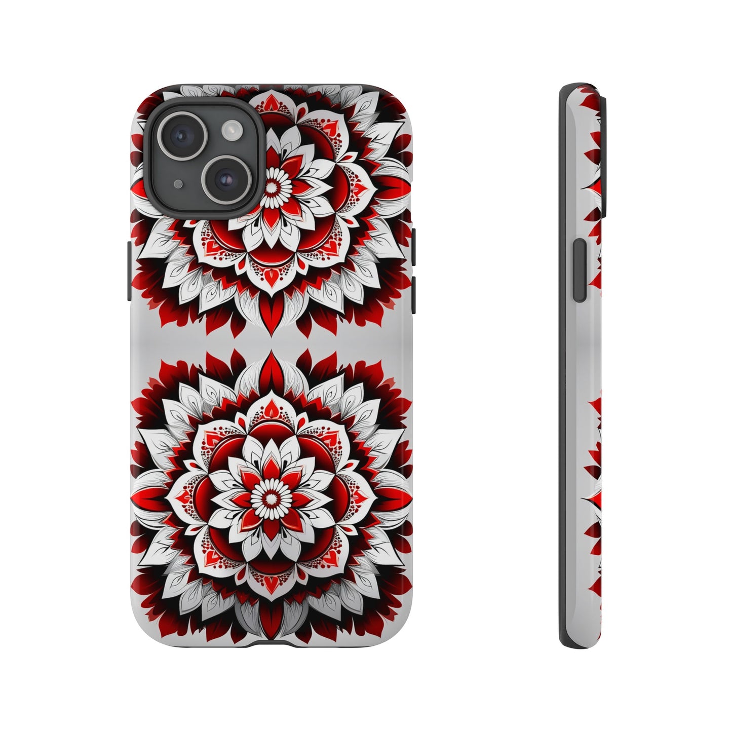 Flower Symmetry Pattern Tough Case